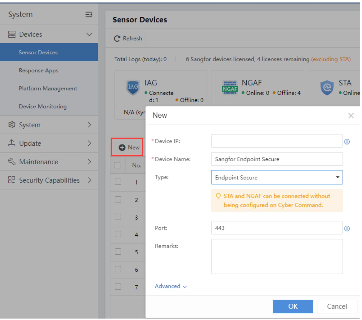 การทำ Integration บน Sangfor Cyber Command ร่วมกับ Sangfor Endpoint ...