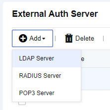 Add LDAP Server