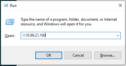 Fileshare Access Test