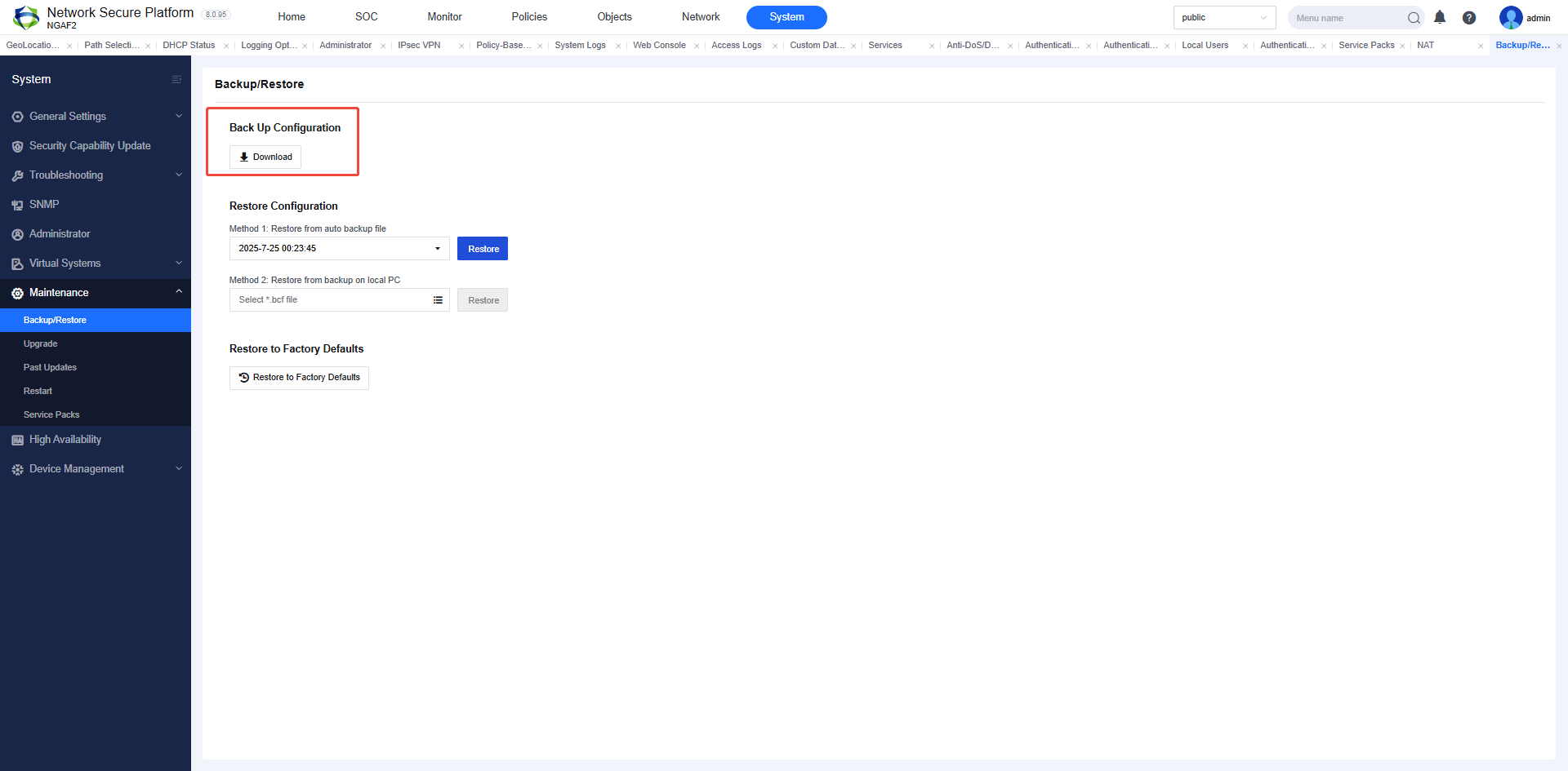 ขั้นตอนการอัปเกรด Patch ในโหมด Active/Standby – บริษัท ซังฟอร์ ...