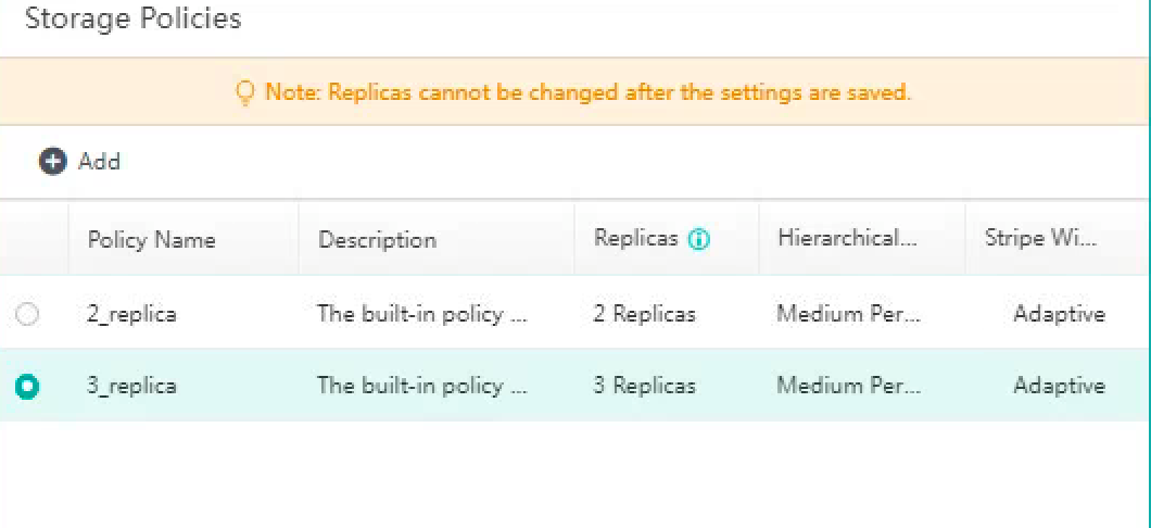 virtual volumes page showing create volume dropdown with one volume and multiple volumes options