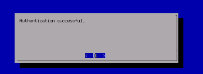 Login screen for Sangfor Cloud Platform with an overlaying OTP Authentication dialog box for user verification.