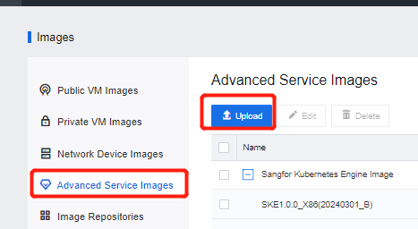 Advanced Service Images