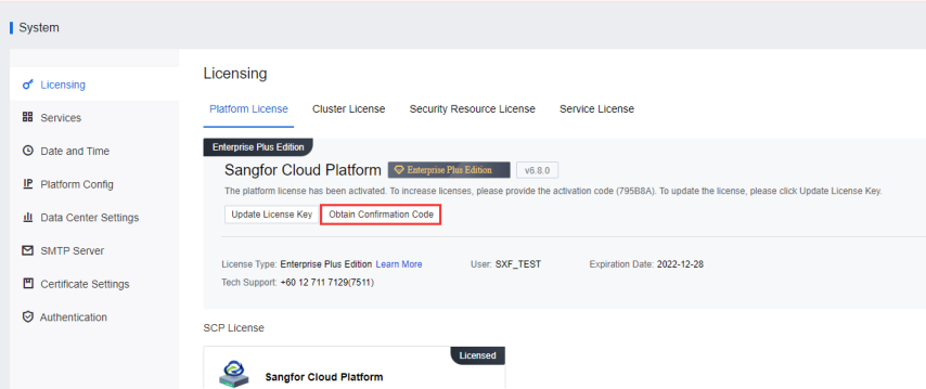 SCP Failover - Switch to Active from Standby Node