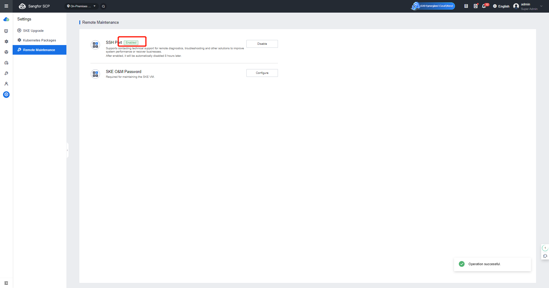 Enter Authentication Password