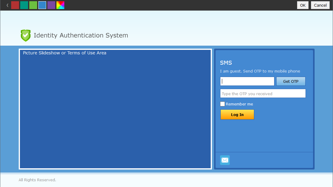 IAG Captive Portal SMS Login Preview