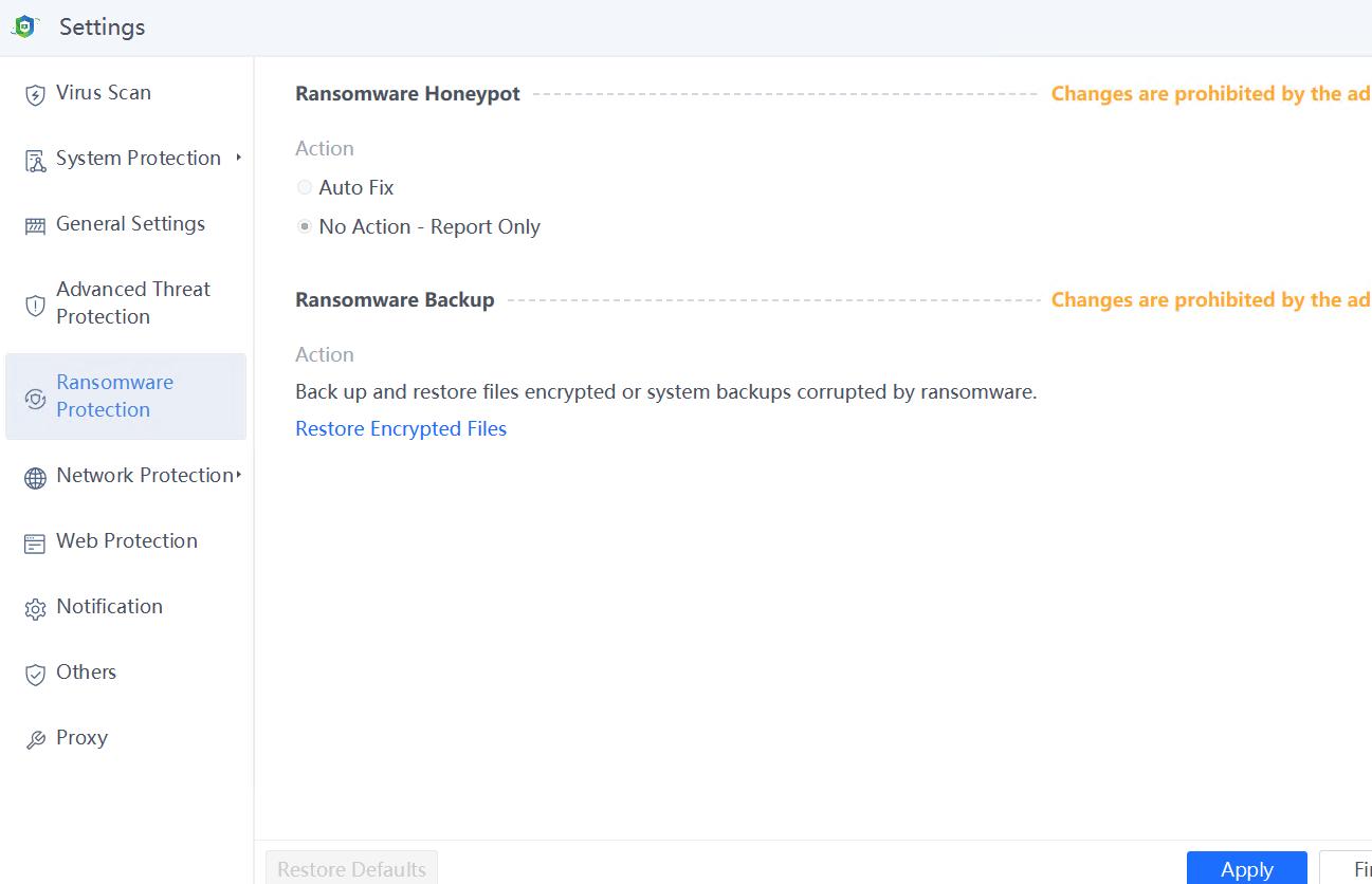 Ransomware Backup