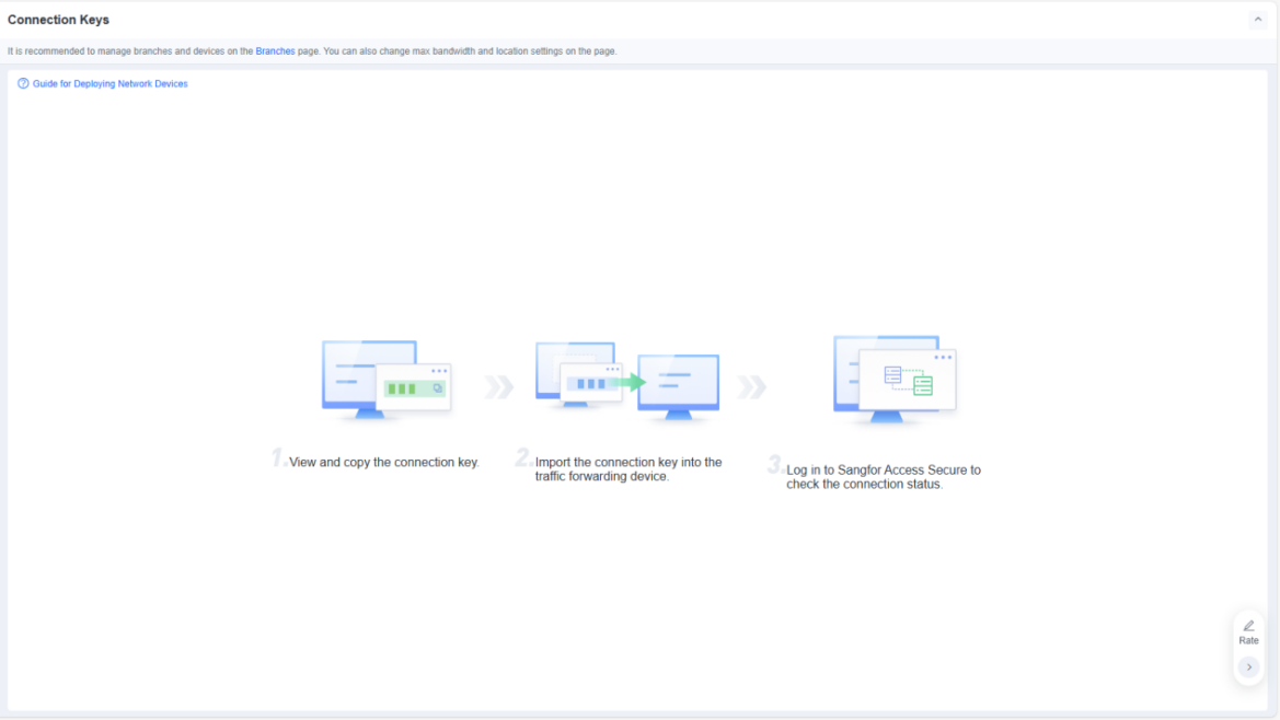 Connection Keys deployment workflow