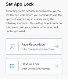 Set App Lock screen