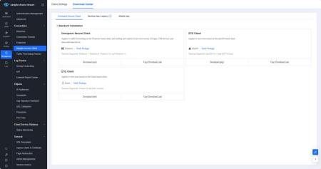 Sangfor Access Client Download Center
