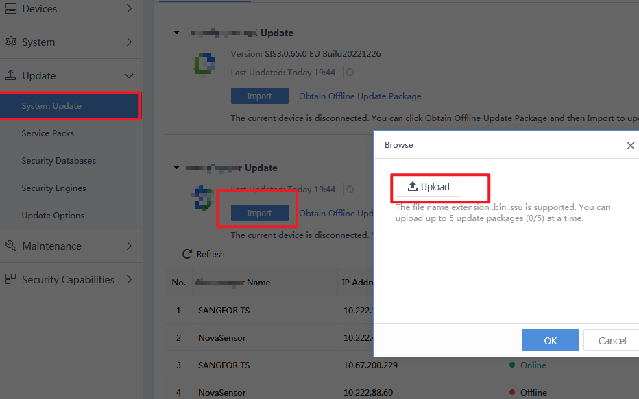 การ Upgrade Athena NDR เป็นเวอร์ชัน 3.0.98