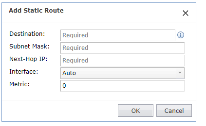 การตั้งค่า Routing บน Athena STA