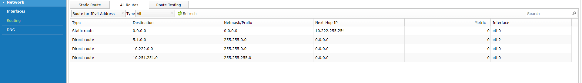 การตั้งค่า Routing บน Athena STA