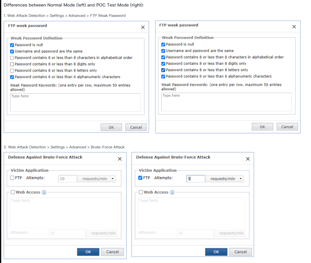 การตั้งค่า Detection Policy บน Athena STA