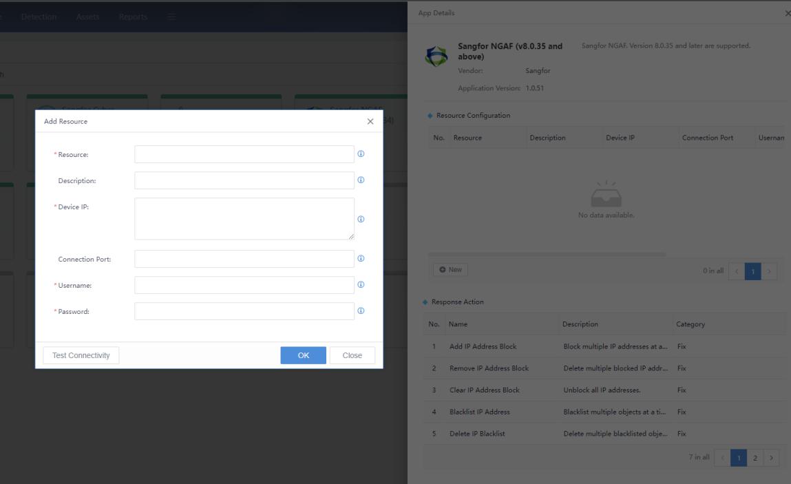 การ Integration ระหว่าง Athena NDR กับ Sangfor NGAF
