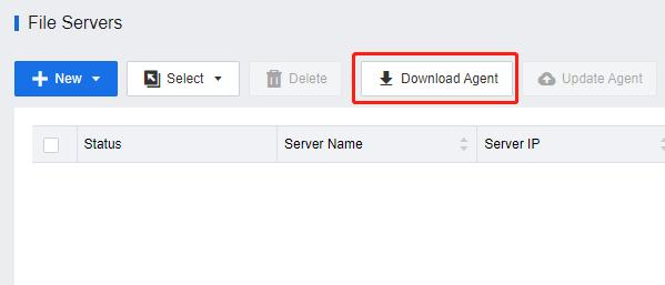File Servers Download Agent