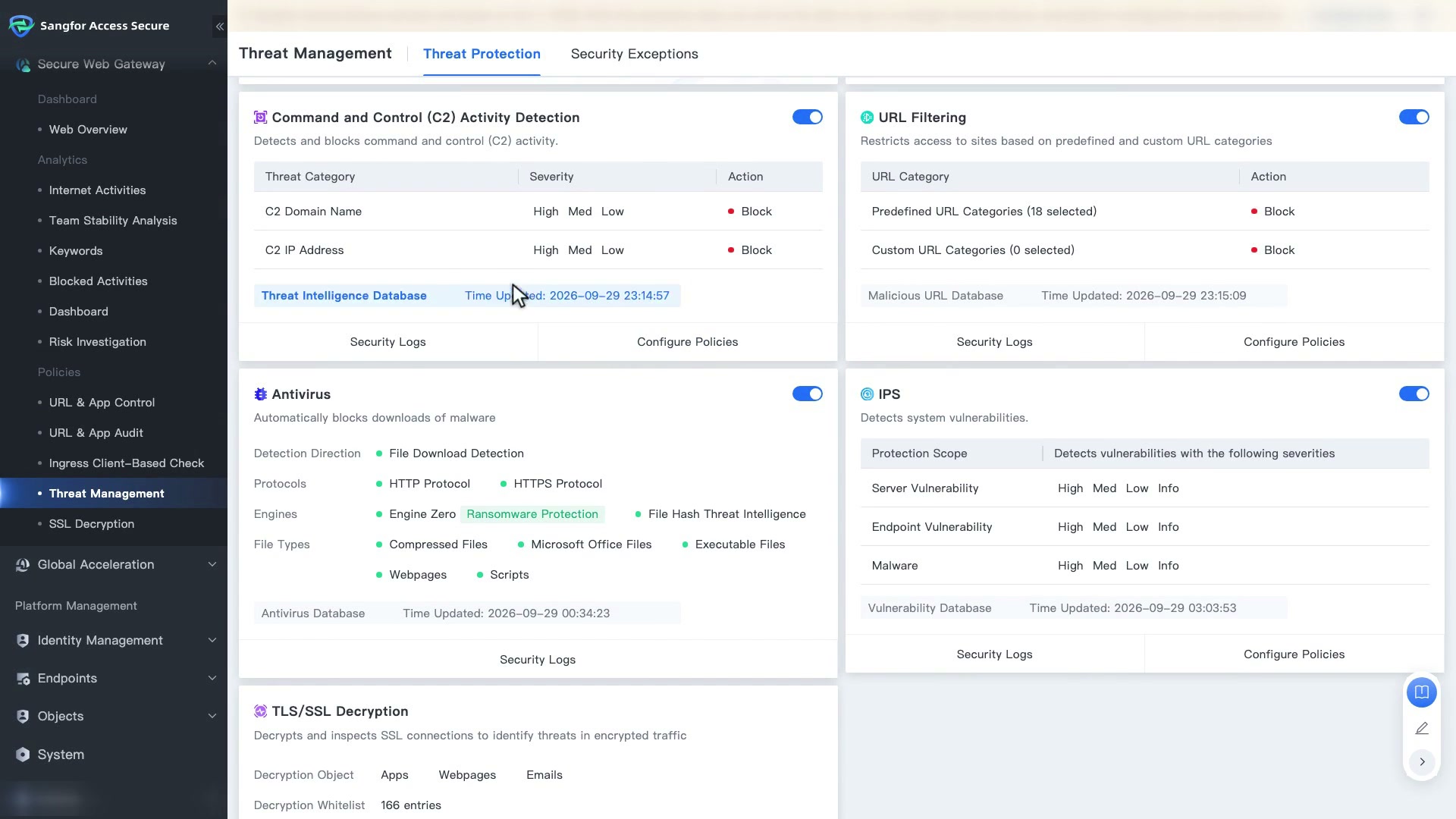 Threat Management 4 Engine